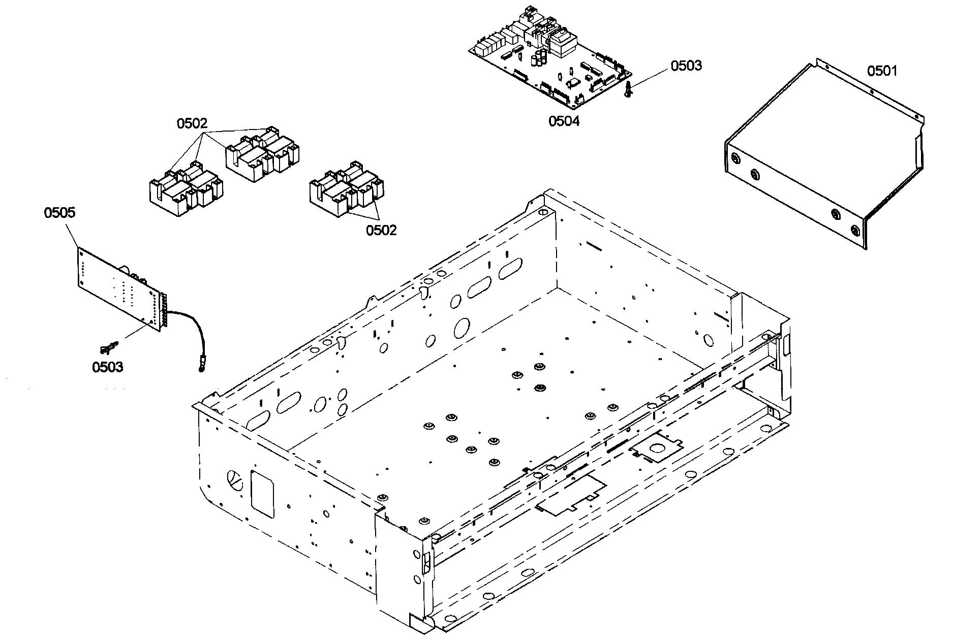 Thermador PRD366EG03 pcbs diagram