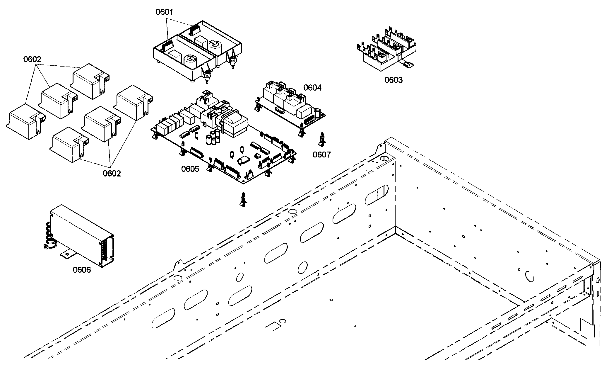 Thermador PRG486EDG01 pcbs diagram