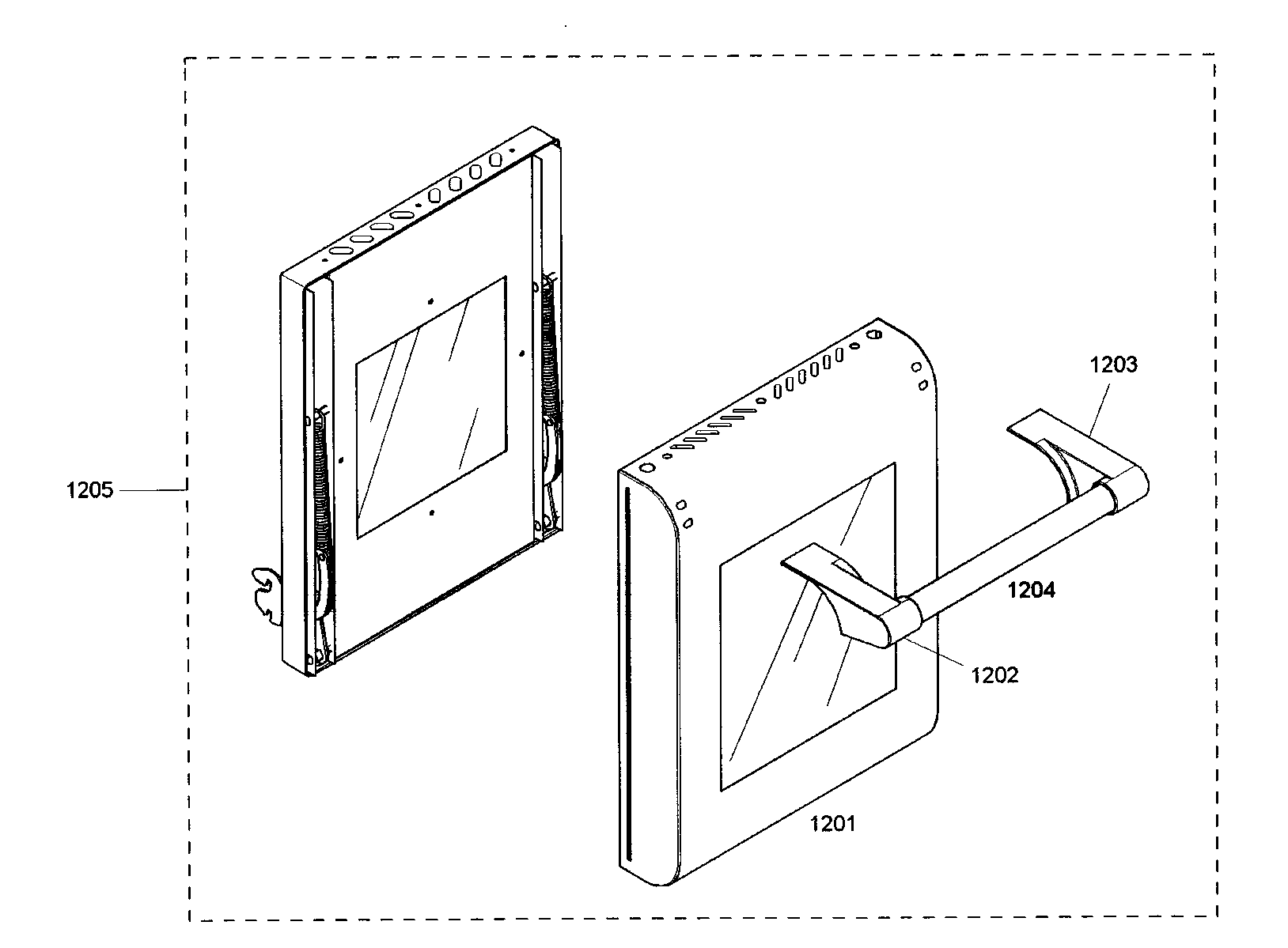 Thermador PRG486EDG01 small door diagram