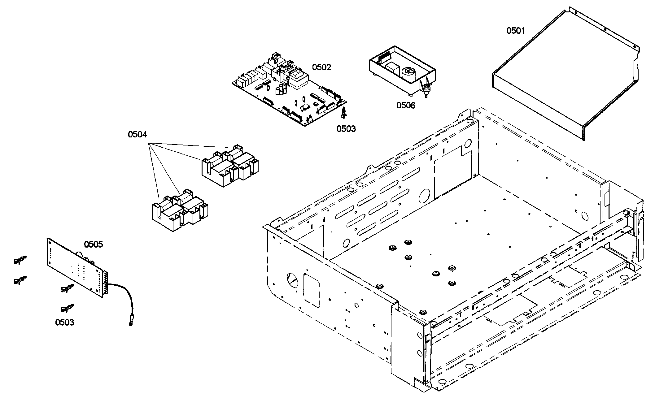 Thermador PRL304EG04 pcbs diagram