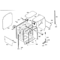 Bosch SHE55M02UC/48 cabinet parts diagram