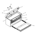 Craftsman 706955580 tool box diagram
