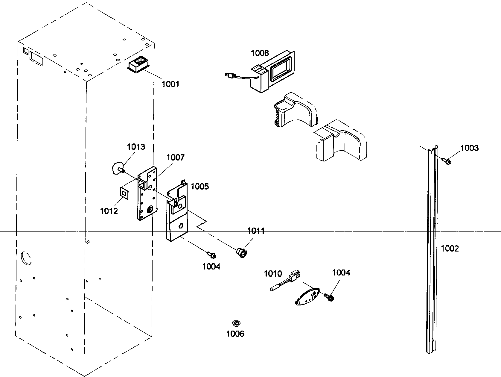 Thermador KBUIT4875E01 senser diagram
