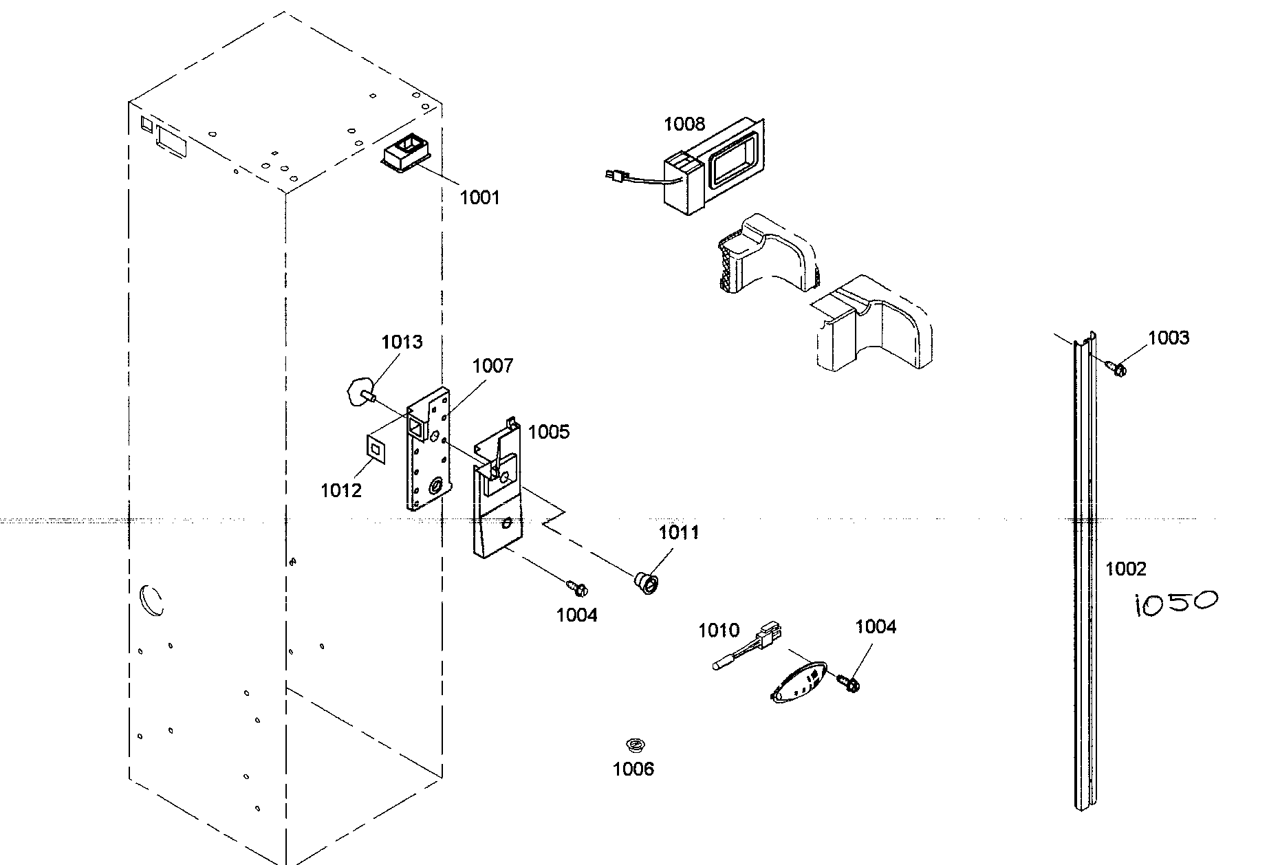Thermador KBUIT4855E/01 senser diagram