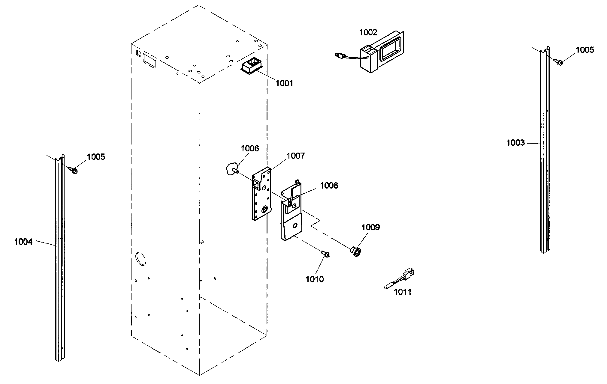 Thermador KBUIT4865E01 senser diagram