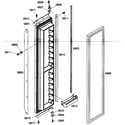 Thermador KBUIT4275E/01 freezer door diagram