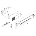 Thermador KBUIT4275E/01 top grille diagram