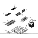 Fisher & Paykel DS605FDSS-88475A baskets/racks diagram
