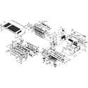 Denon AVR-488 cabinet parts diagram