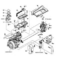 Sony HDR-SR10 cabinet parts 2 diagram
