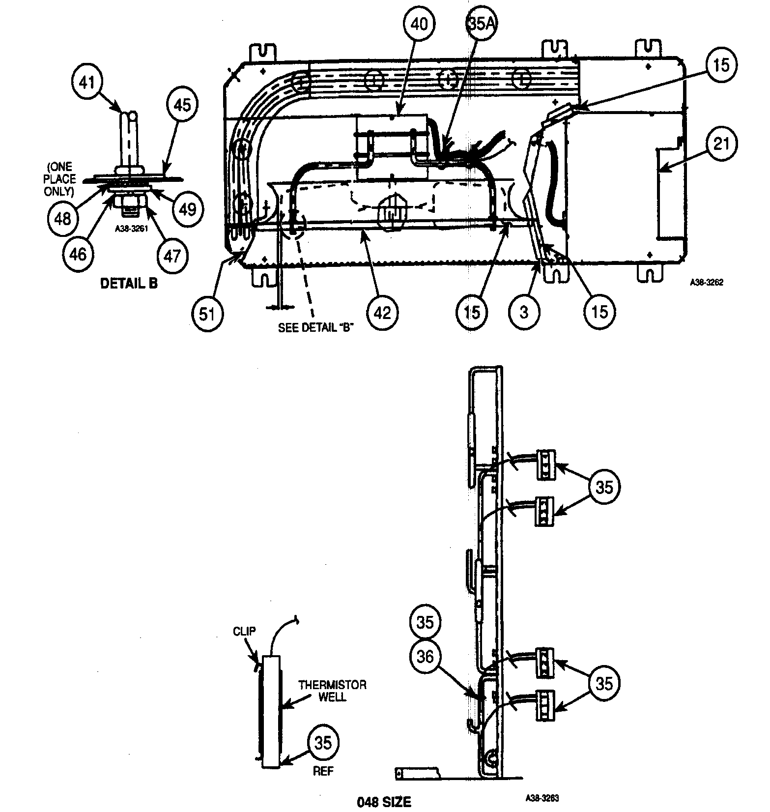 Carrier 38HDS024320 fan asy diagram