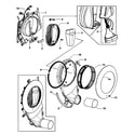 Fisher & Paykel DG27CW1-96116A outlet duct diagram