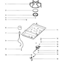Weber S-450LP burner assy diagram