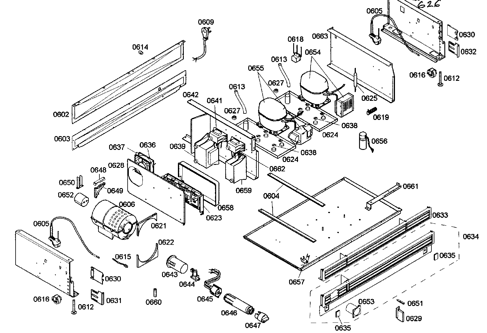 Bosch B36IT70NNP/08 compressor diagram