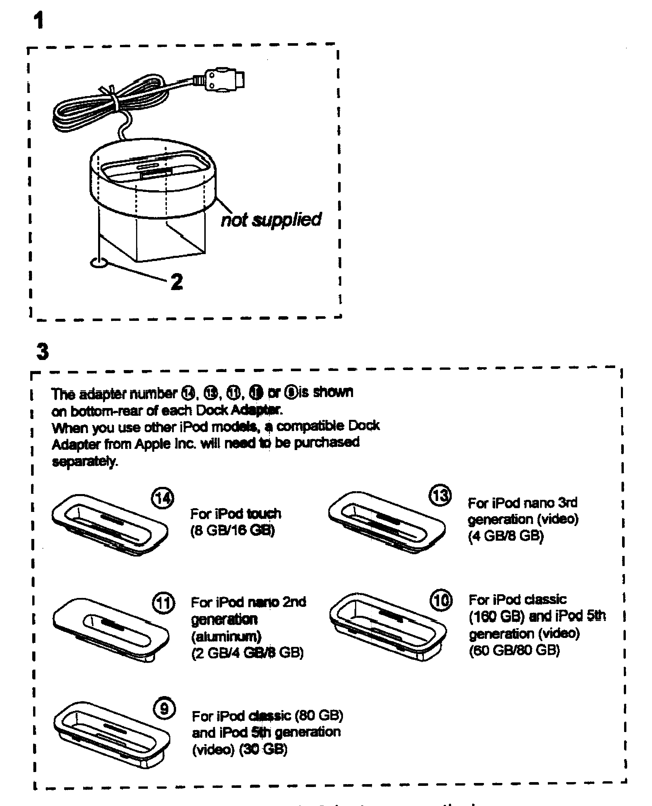 Sony MHC-EC98PI adapter diagram