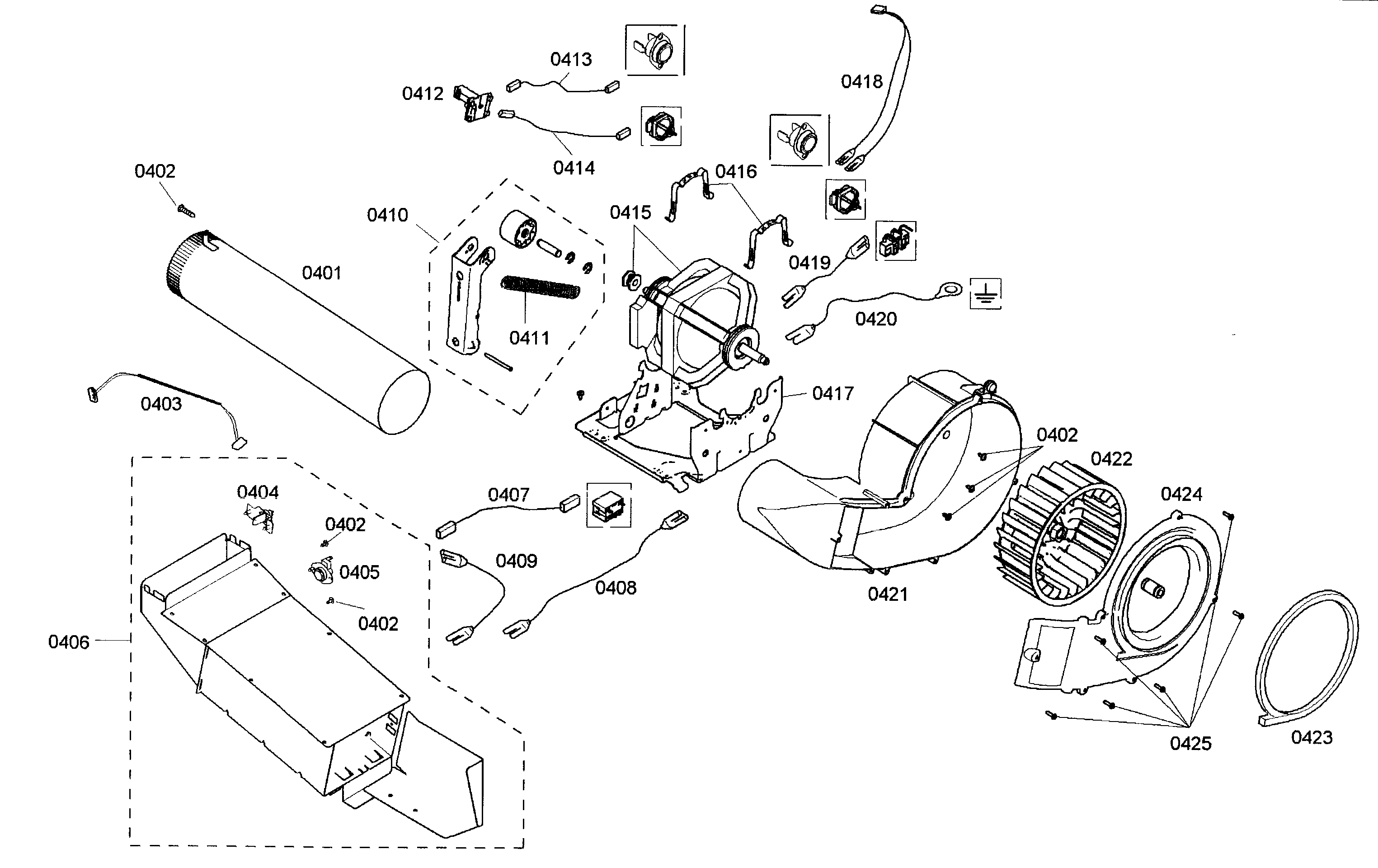Bosch WTMC8320US/05 motor/heater diagram