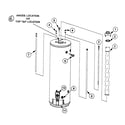 State GS650YBRT200 water heater diagram