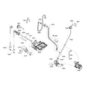 Bosch WFMC220RUC/13 dispenser assy/pump assy diagram