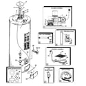 AO Smith FPCR50260E water heater diagram