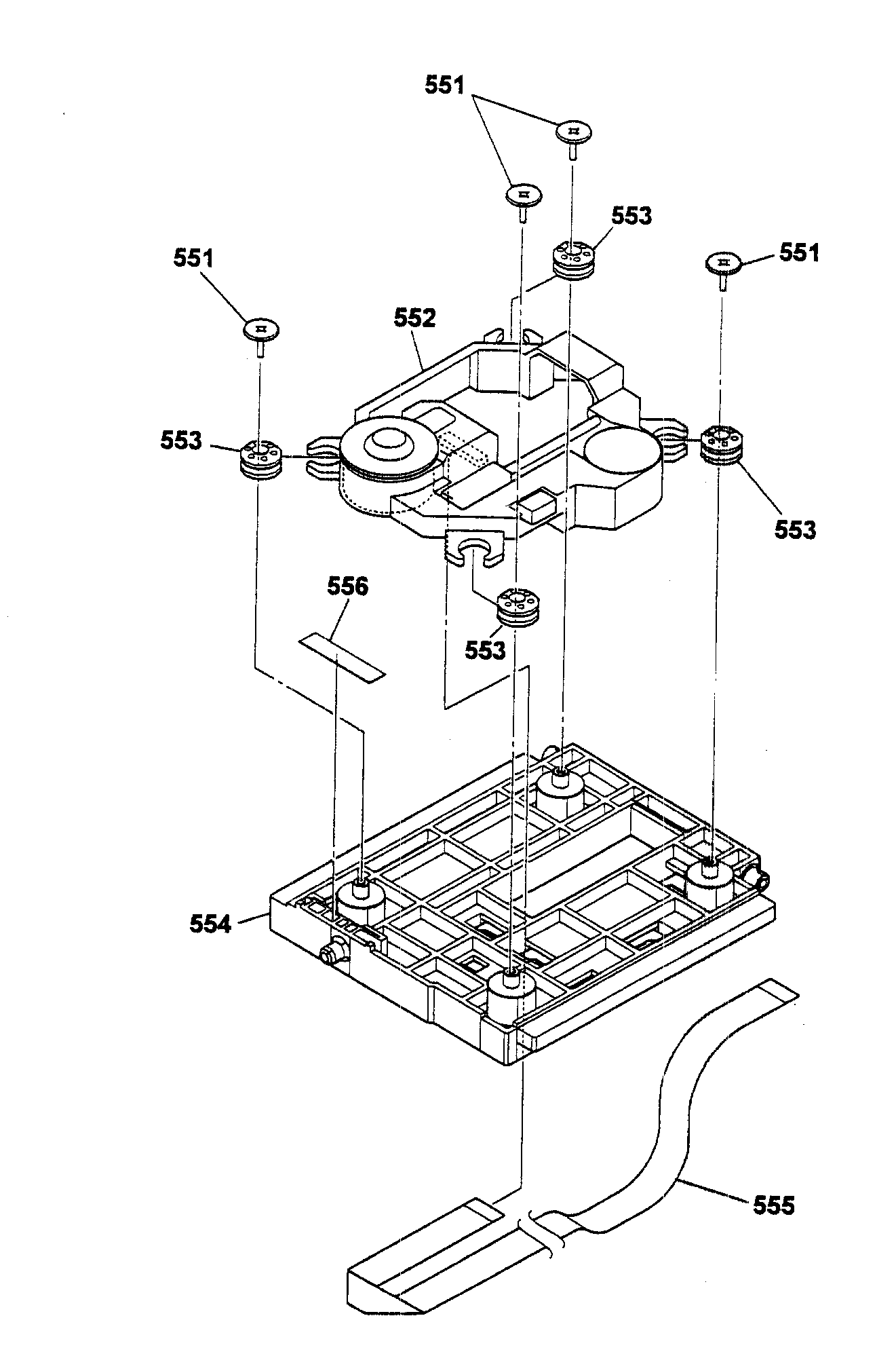 Sony SCD-XA5400ES base unit diagram