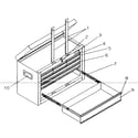 Craftsman 706955981 chest diagram