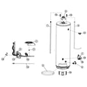 Kenmore 153336490 water heater diagram