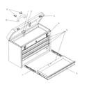 Craftsman 706619061 tool box diagram