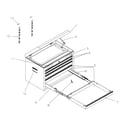Craftsman 706825250 tool chest diagram