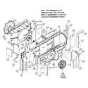 Carrier 52PEA512331RP cabinet assy diagram