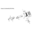 All Power APG3009 pisto/rod assy diagram