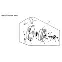 All Power APG3009 starter assy diagram
