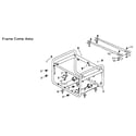 All Power APG3009 frame assy diagram