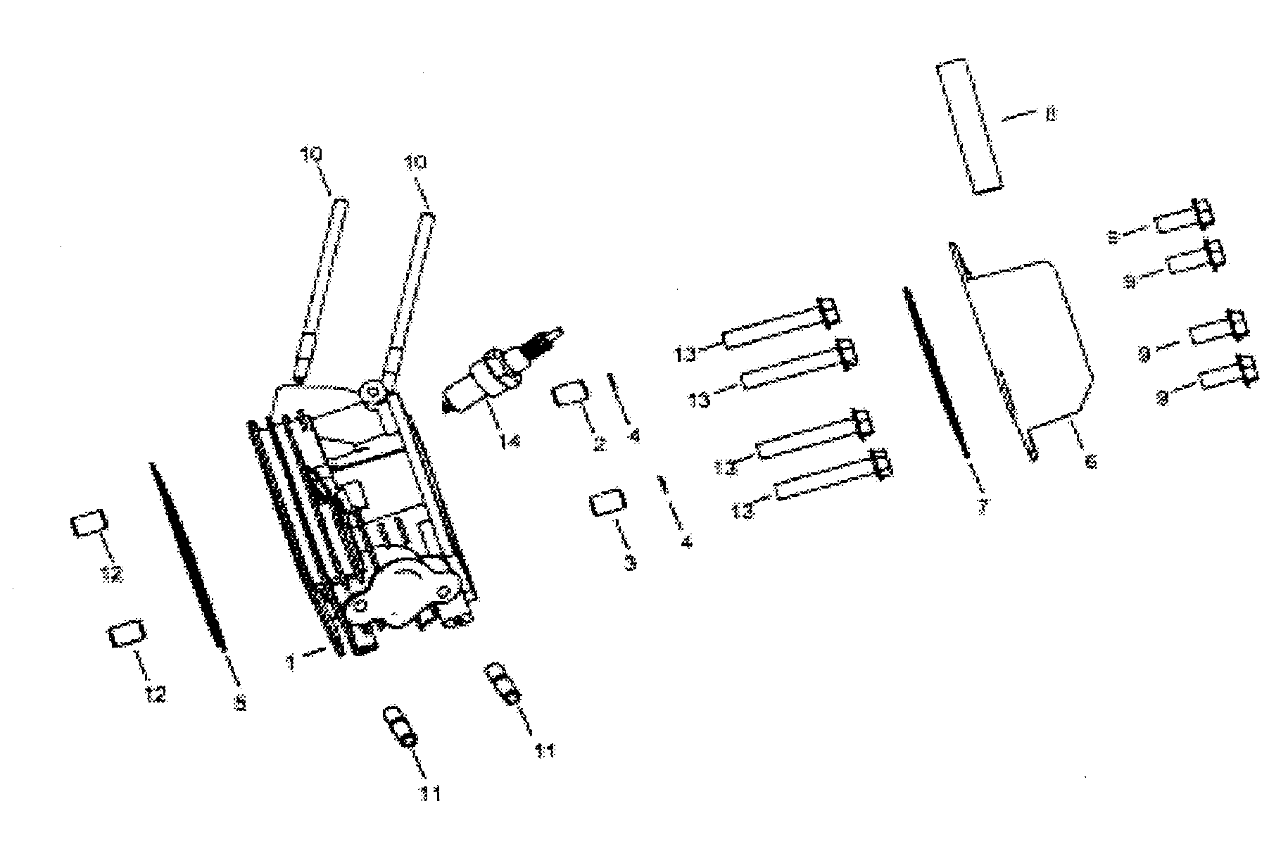 All Power APG3012 cylinder head diagram