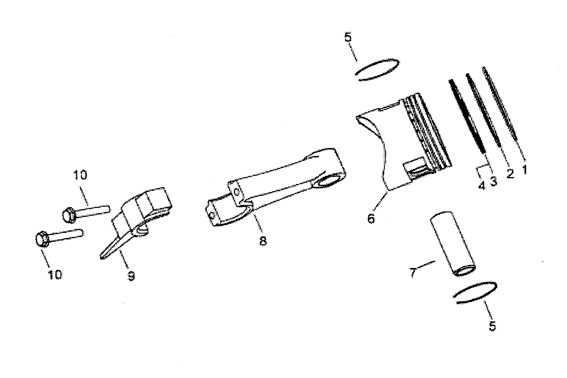 All Power APG3012 piston /rod assy diagram