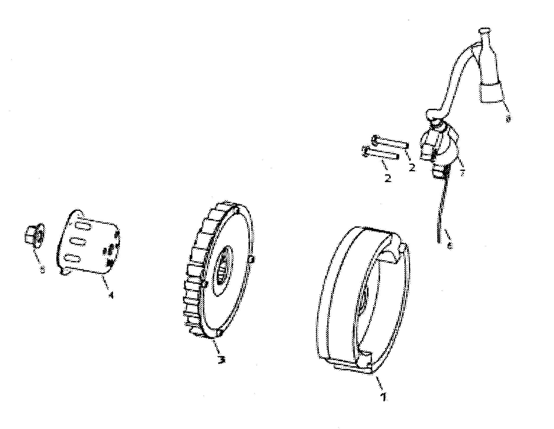 All Power APG3012 flywheel assy diagram