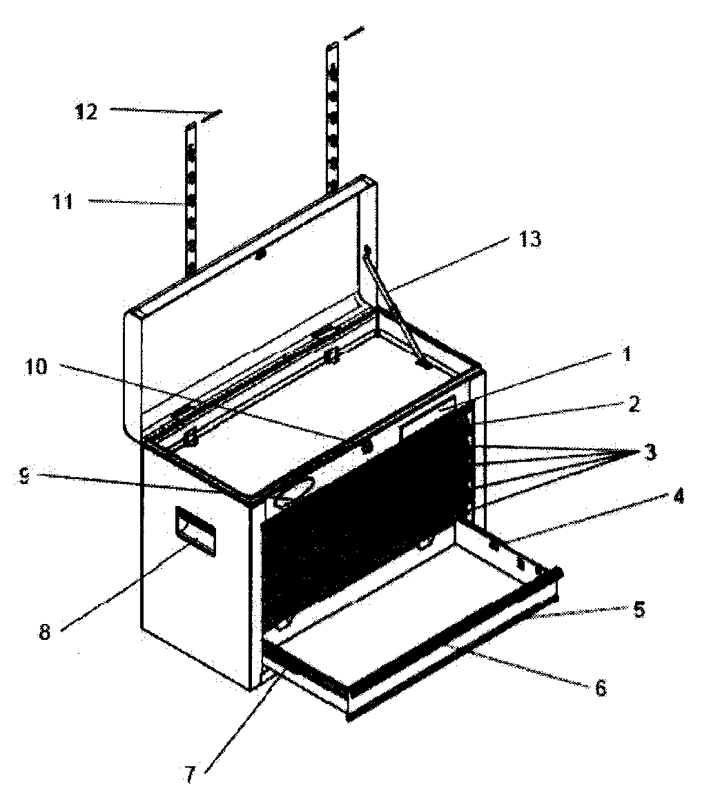 Craftsman 706877540 cabinet parts diagram