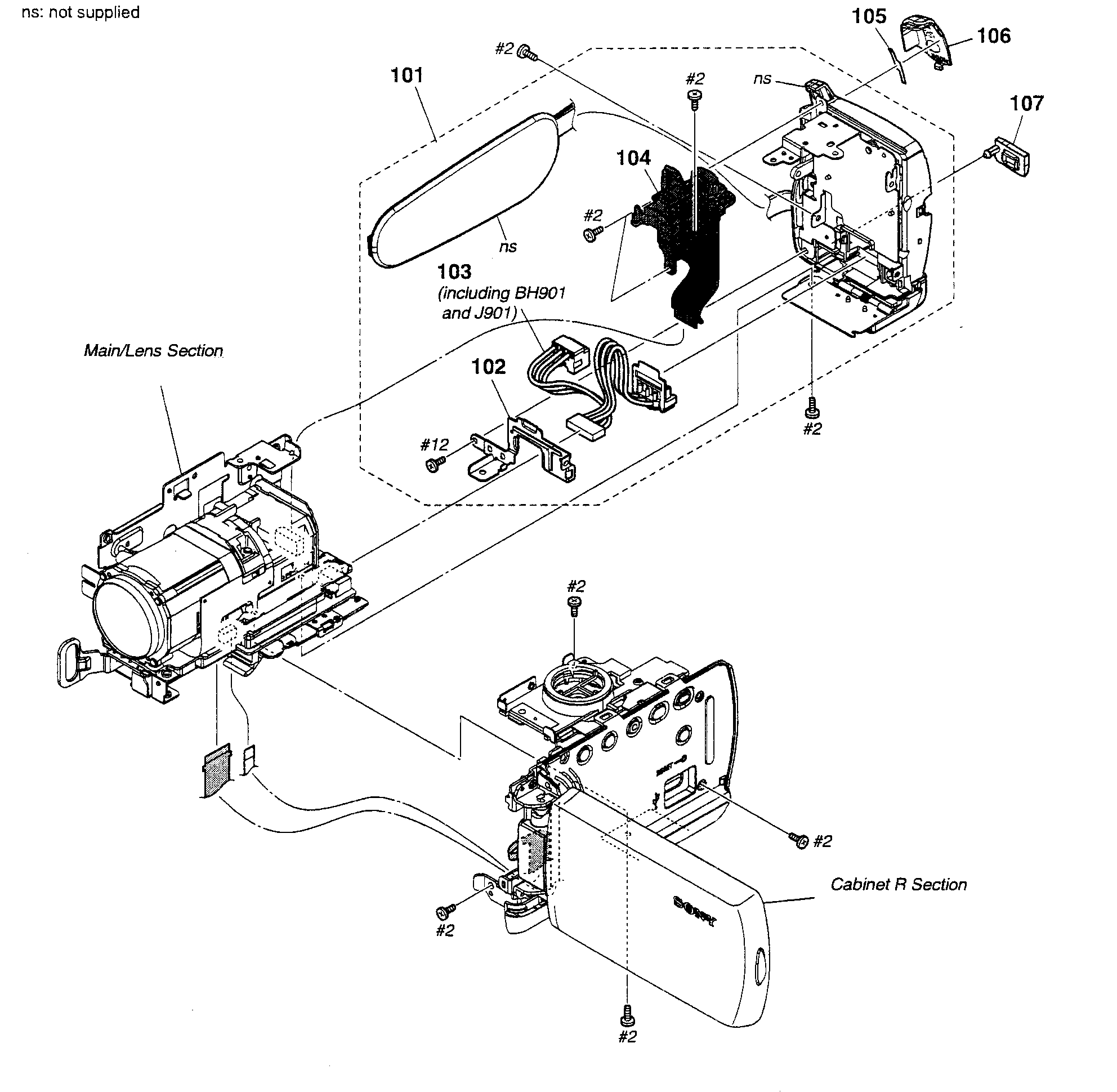 Sony DCR-SR47R section 2 diagram