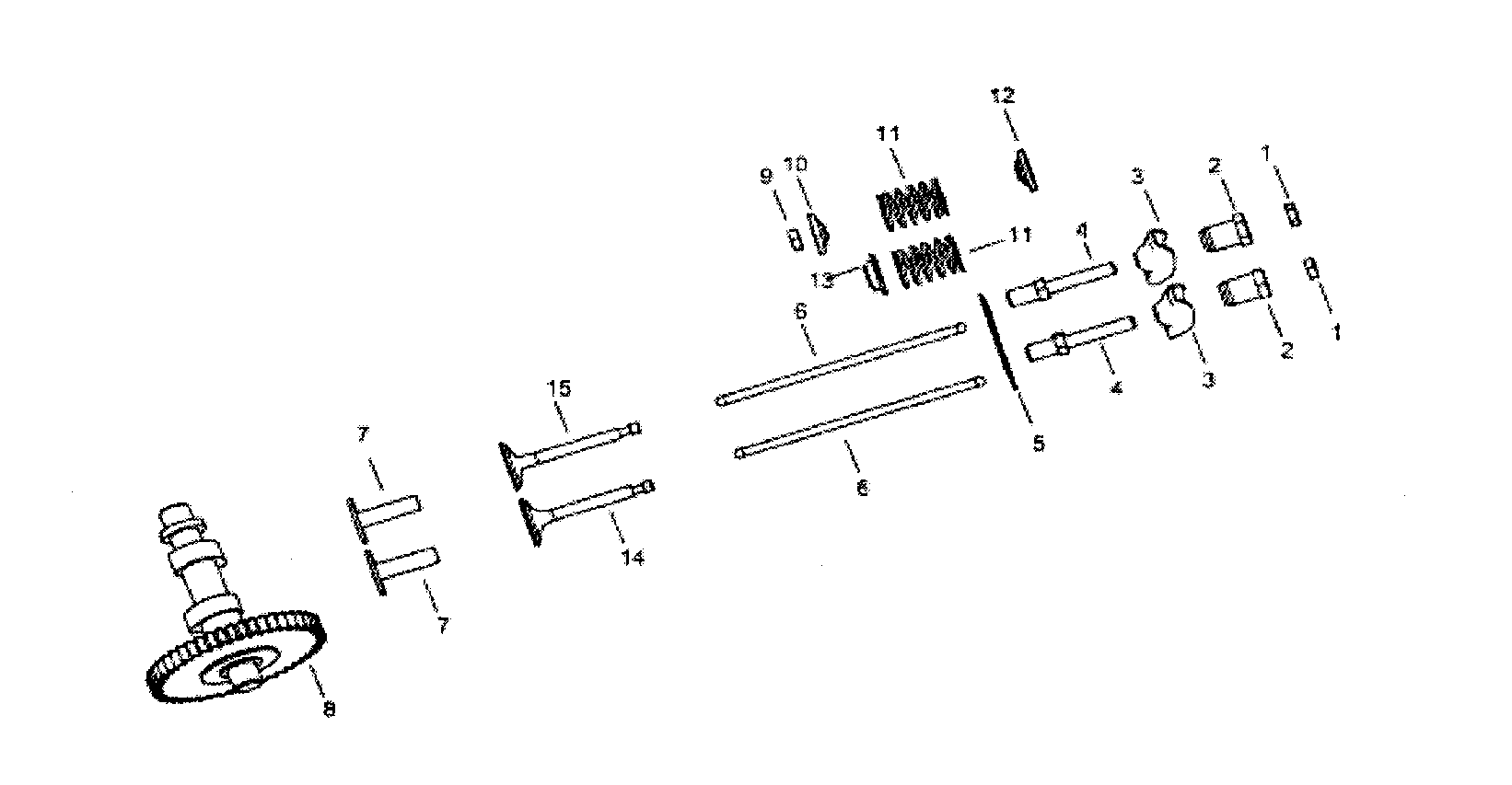 All Power APG3075 valve assy diagram