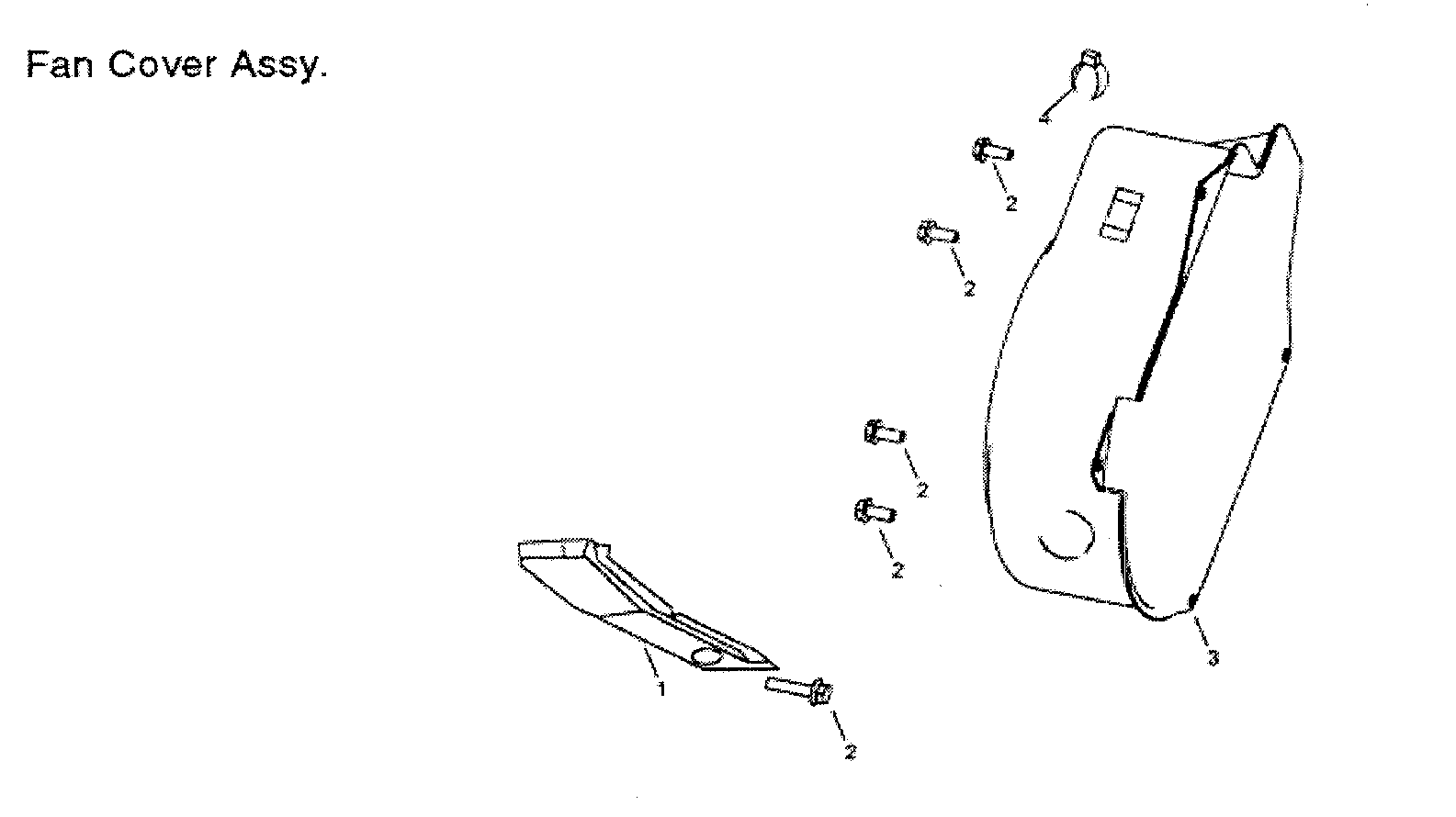 All Power APG3075 fan cover diagram