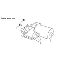 Gentron GG7500 starter assy diagram