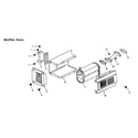Gentron GG7500 muffler assy diagram