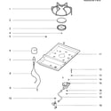 Weber SUMMIT S-470 NG 2009 side burner diagram