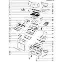 Weber E-450NG cabinet assy diagram