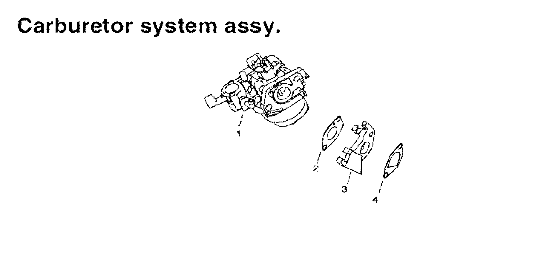 All Power APG3002D carburetor diagram