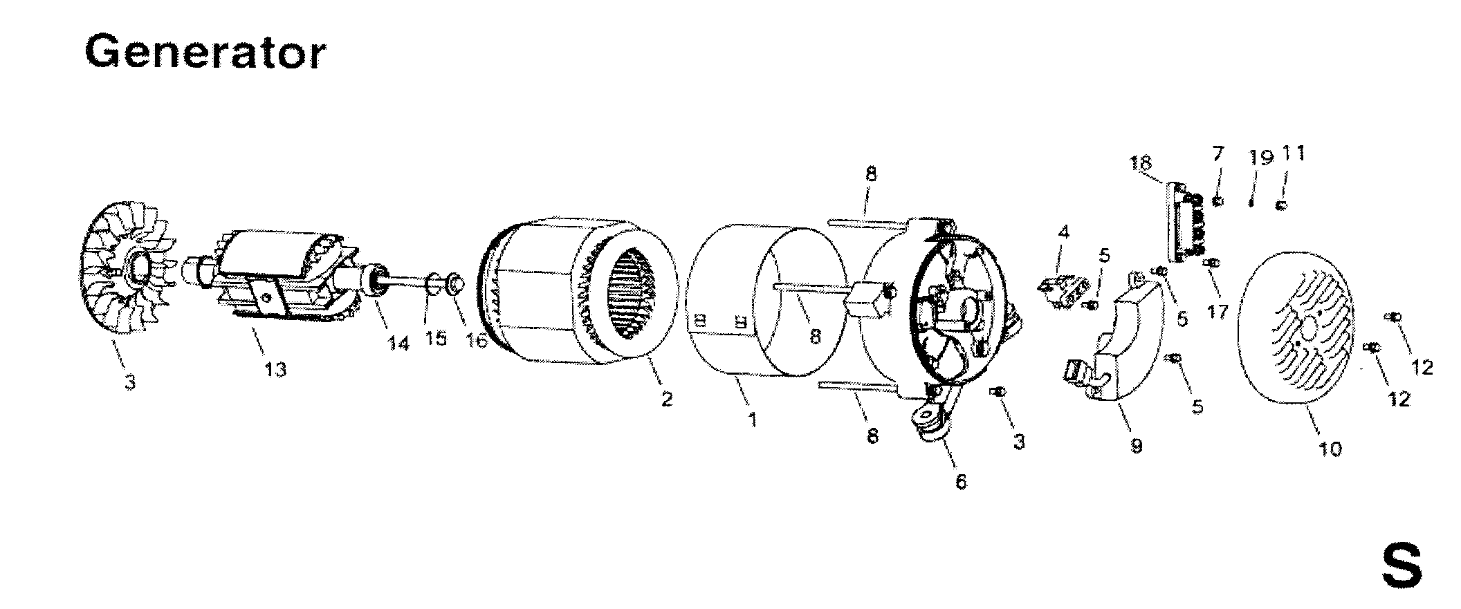 All Power APG3002D generator diagram