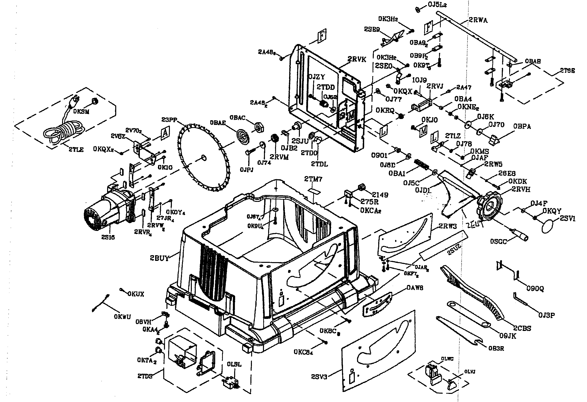Craftsman 137218070 base assy diagram