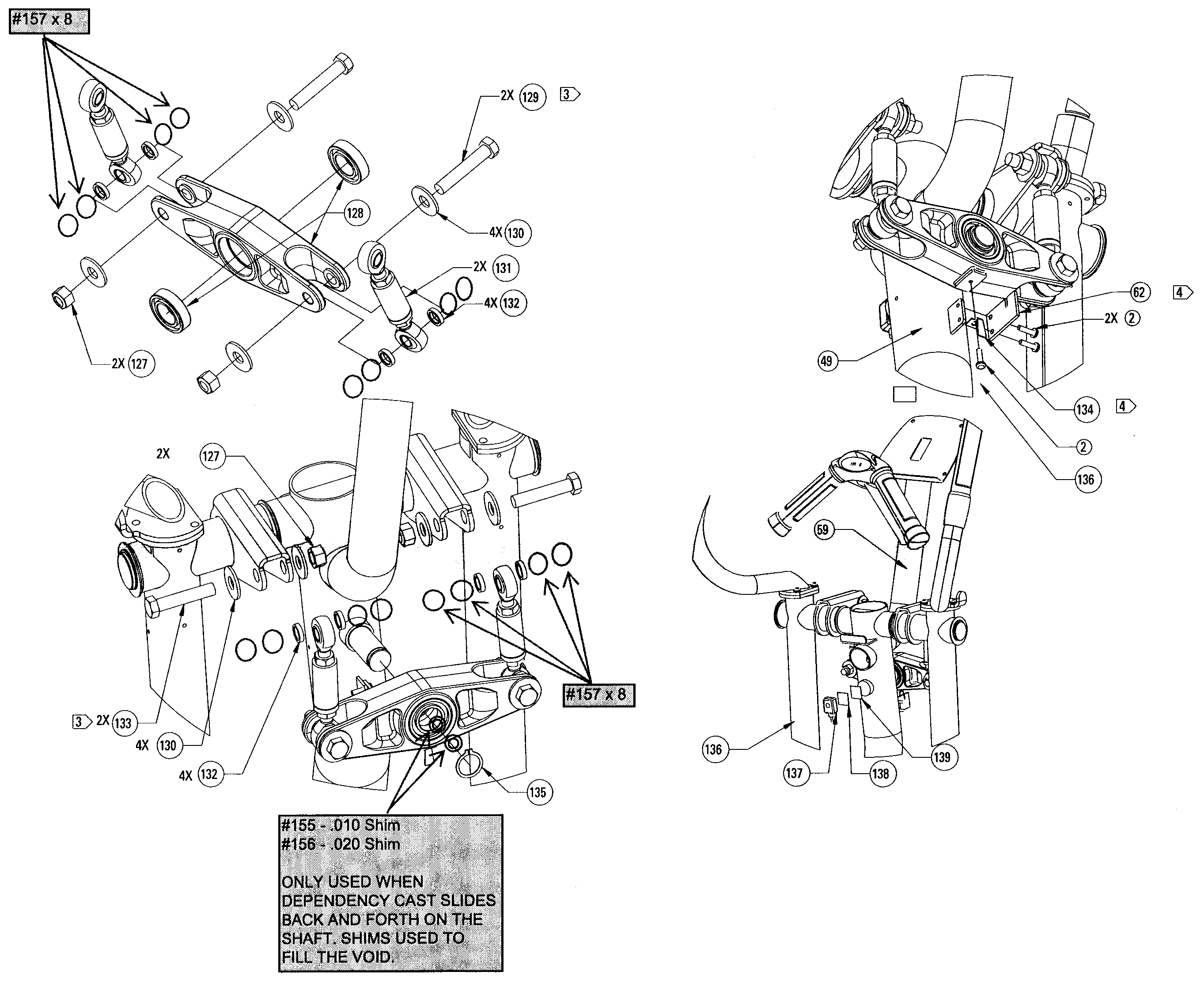 Nautilus EV9.16 gears assy diagram