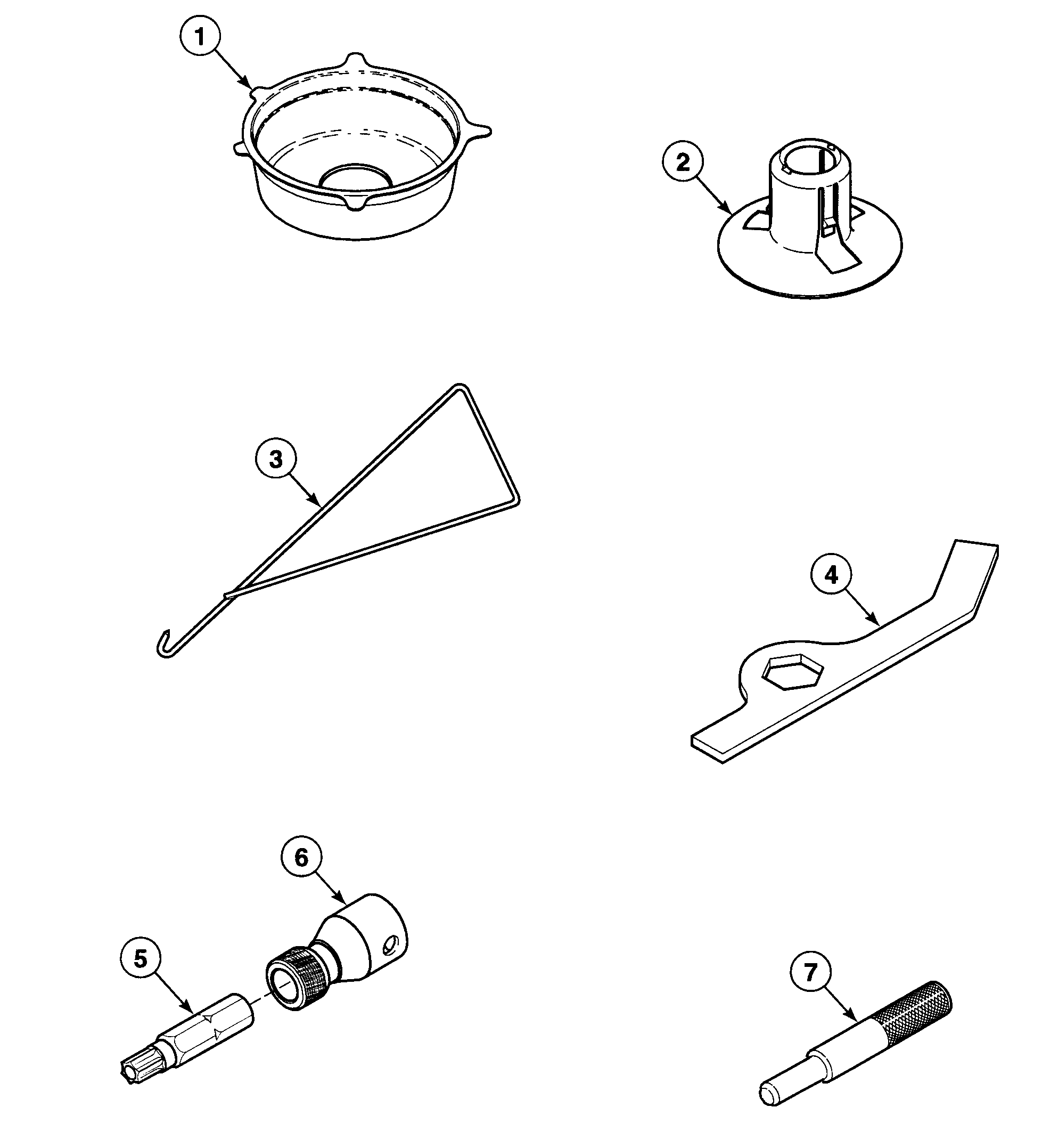 Speed Queen SWT020QM tools 1 diagram