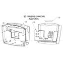 StairMaster SC916 console 1 assy diagram