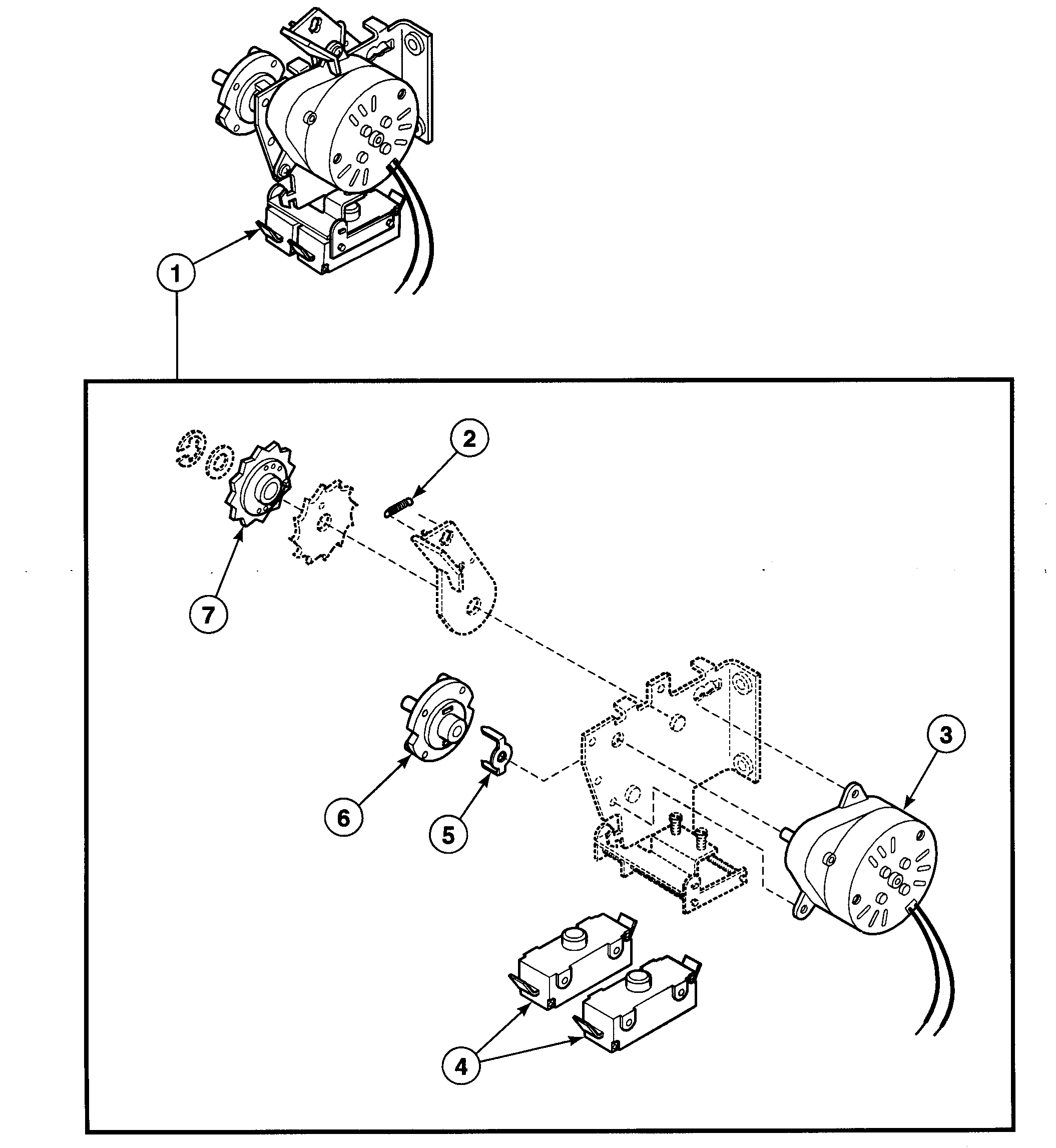 Speed Queen SDE107QF99L6 accumulator diagram